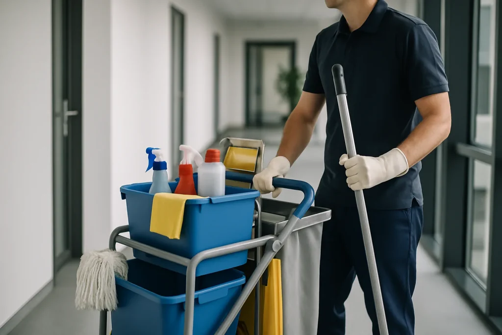 Une équipe de nettoyage nettoie un appartement insalubre à ROCROI avec des équipements modernes.